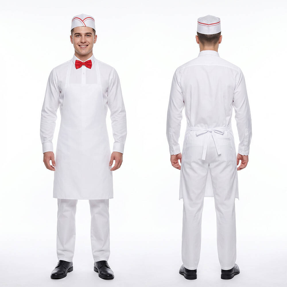 Ice Cream Man 2026 White Uniform Halloween Cosplay Costume Takerlama