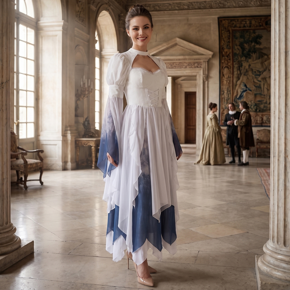 The Bride Ida Cosplay Costume White Takerlama