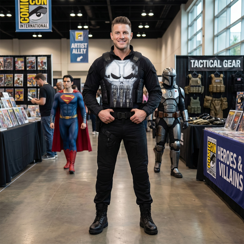 Spider-Man: Brand New Day The Punisher Cosplay Costume Takerlama