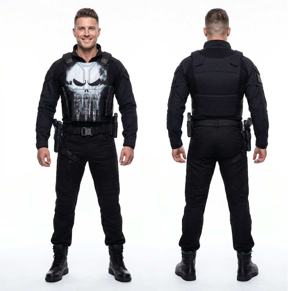 Spider-Man: Brand New Day The Punisher Cosplay Costume Takerlama