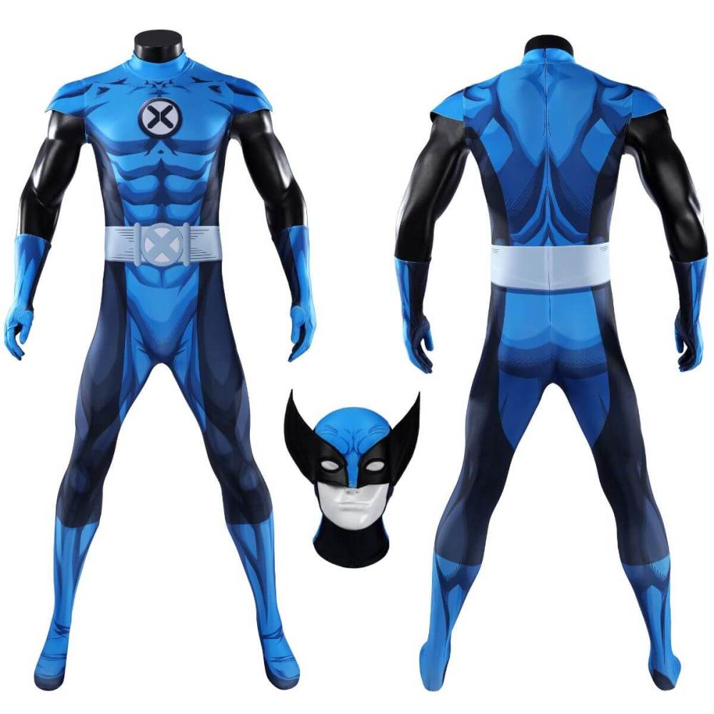Fantastic Four Wolverine Cosplay Costume With Mask Claws Takerlama