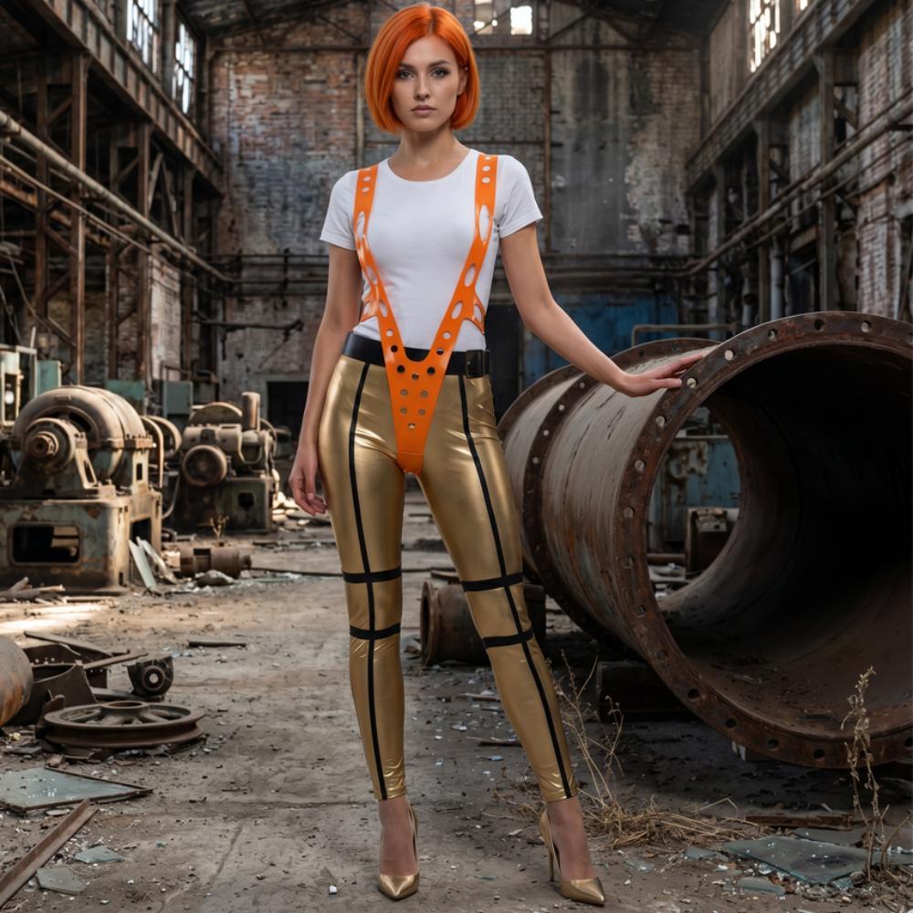 The Fifth 5th Element Leeloo Cosplay Costume Takerlama