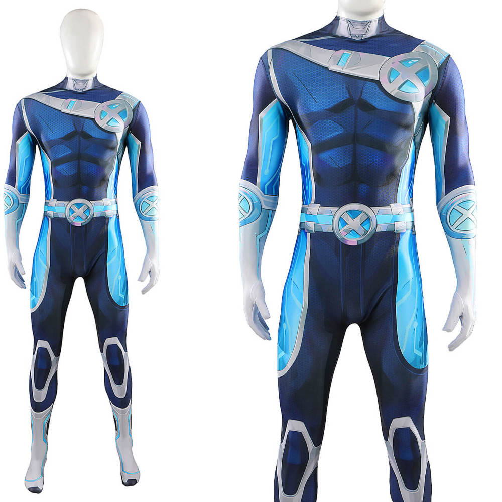 Marvel Rivals Cyclops Cosplay Costume Futuristic Focus Skin Jumpsuit Takerlama