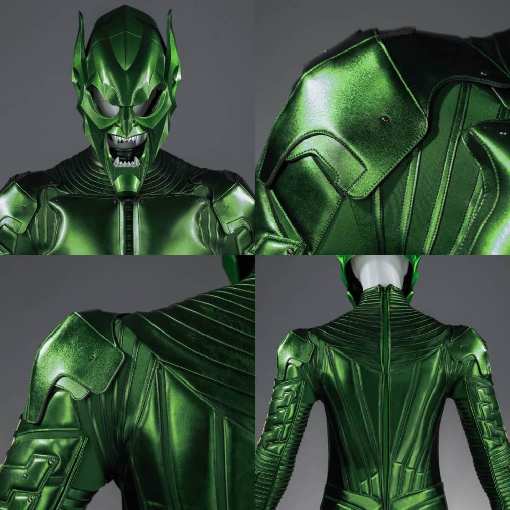 Spider-Man No Way Home Green Goblin Cosplay Costume Deluxe Takerlama