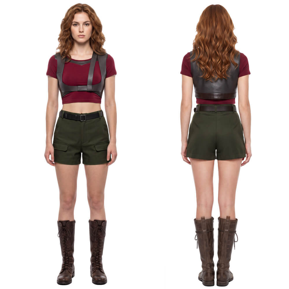 Jumanji: Welcome to The Jungle Ruby Roundhouse Cosplay Costume -Takerlama