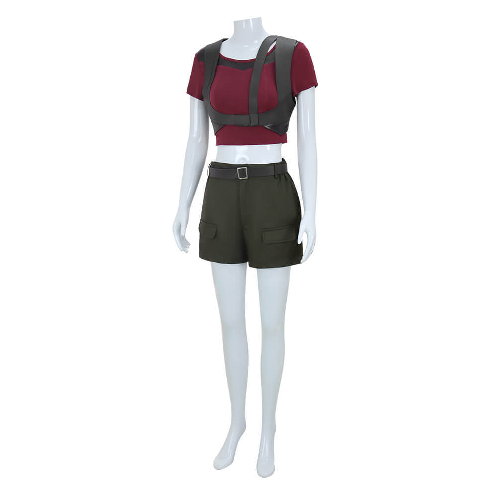 Jumanji: Welcome to The Jungle Ruby Roundhouse Cosplay Costume -Takerlama