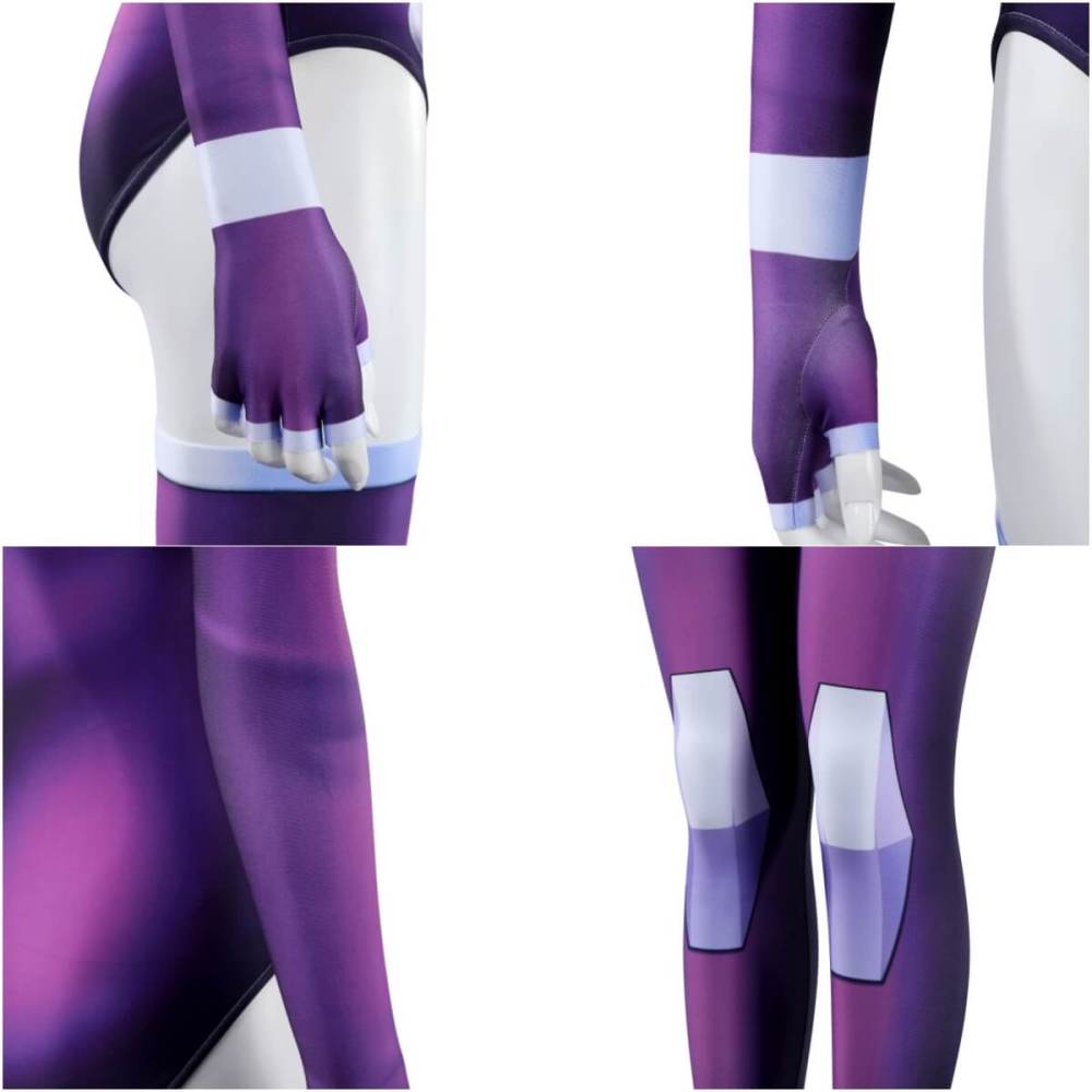 Starfire Cosplay Costume Princess Koriand'r Halloween Outfits Takerlama