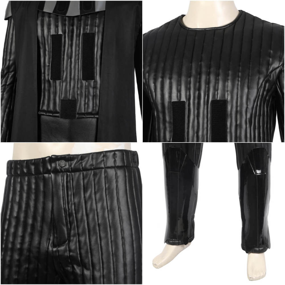 Deluxe Star Wars Darth Vader Cosplay Costume Anakin Skywalker Men Halloween Outfits Takerlama