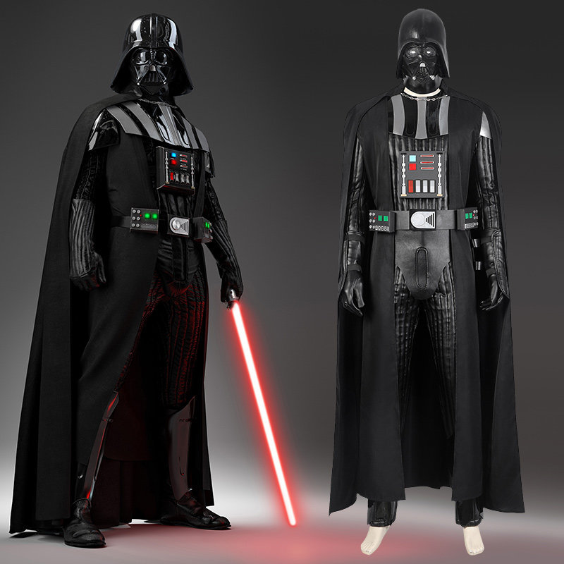 Deluxe Star Wars Darth Vader Cosplay Costume Anakin Skywalker Men Halloween Outfits Takerlama