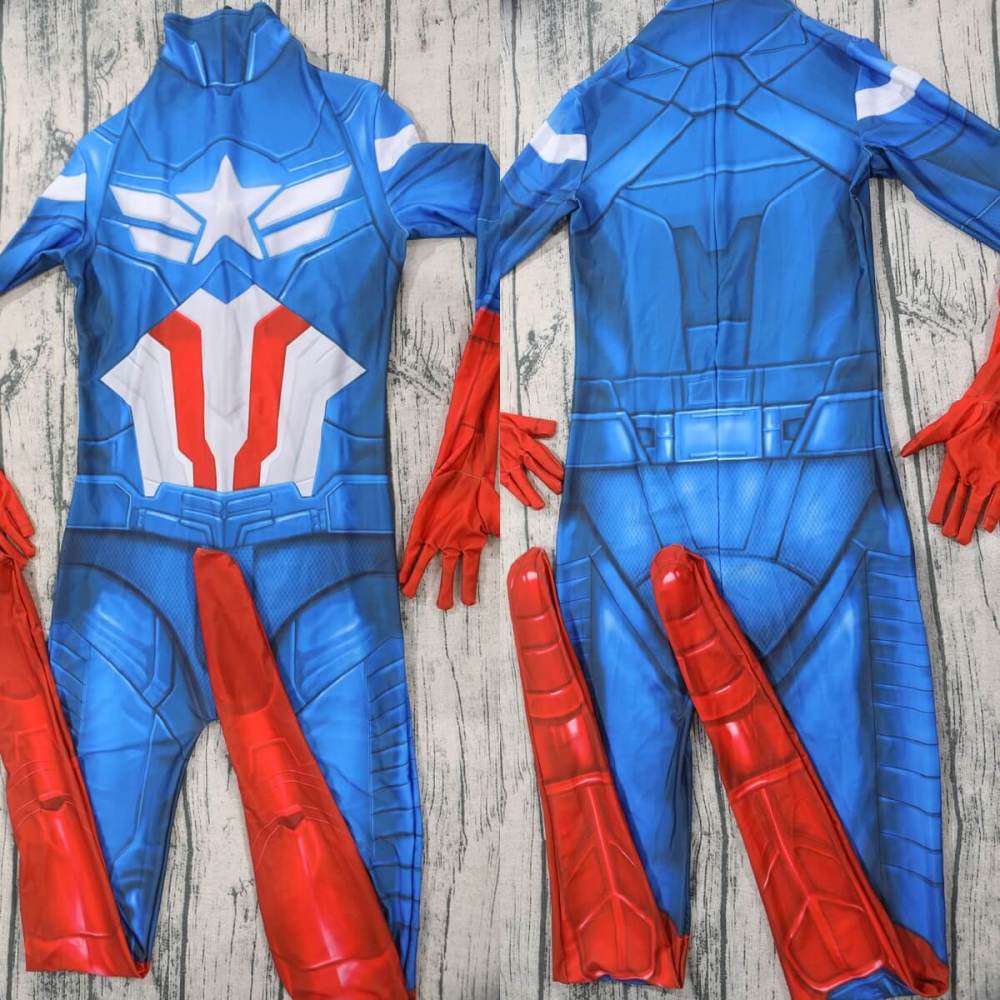 Avengers 5 Doomsday Sam Wilson Captain America Cosplay Costume Takerlama