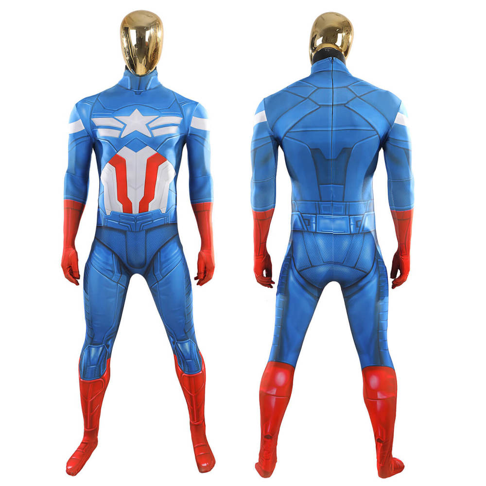 Avengers 5 Doomsday Sam Wilson Captain America Cosplay Costume Takerlama