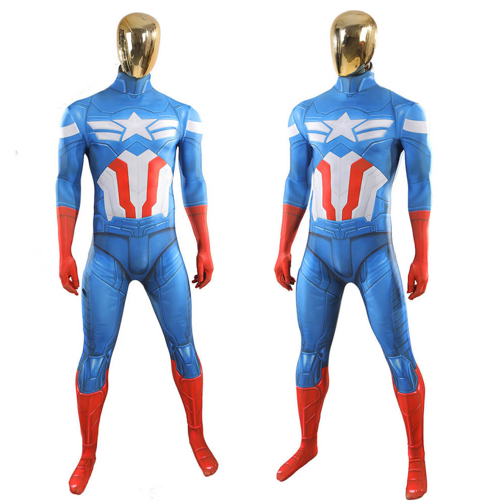 Avengers 5 Doomsday Sam Wilson Captain America Cosplay Costume Takerlama