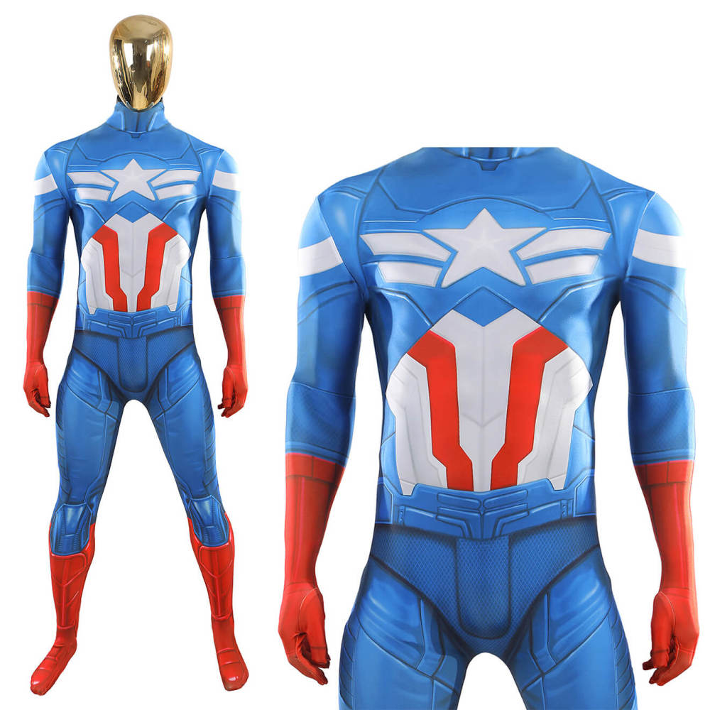Avengers 5 Doomsday Sam Wilson Captain America Cosplay Costume Takerlama