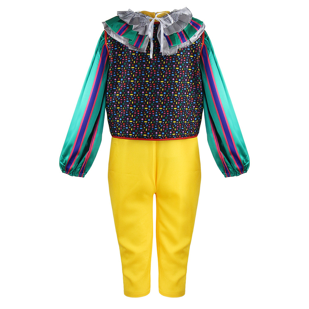 Women's It Penny Halloween Wise Clown Circus Cosplay Costume Takerlama