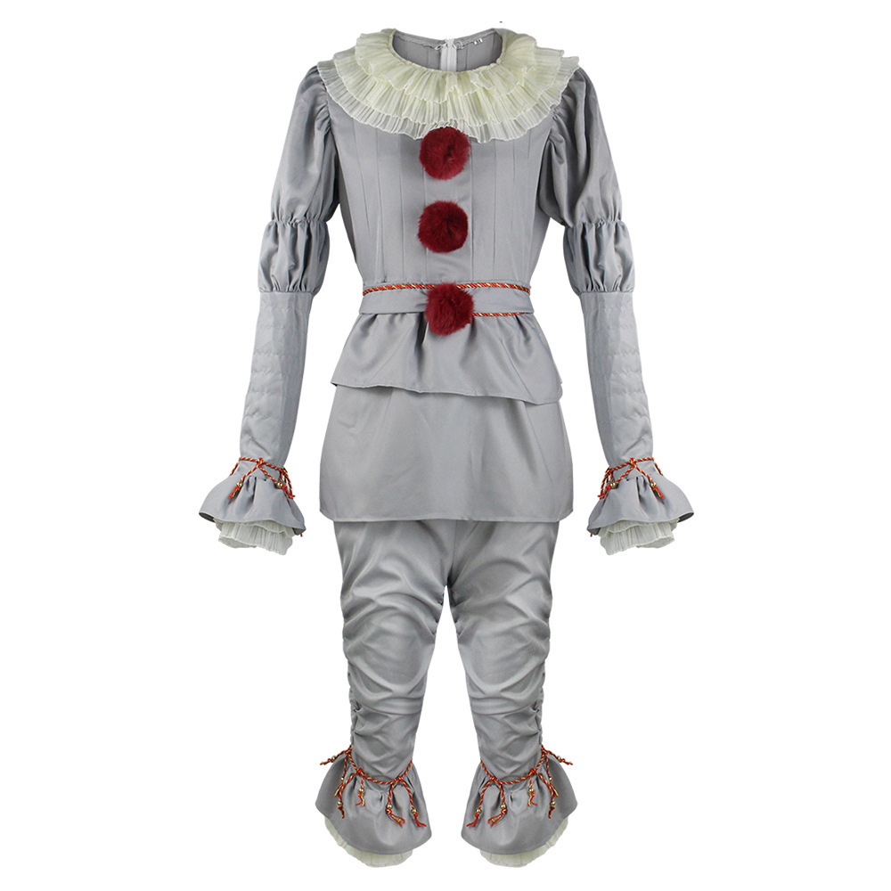It Penny Halloween Wise Clown Circus Cosplay Costume Takerlama