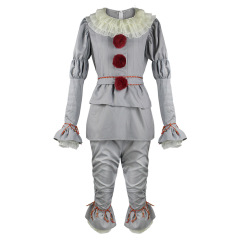 It Penny Halloween Wise Clown Circus Cosplay Costume Takerlama