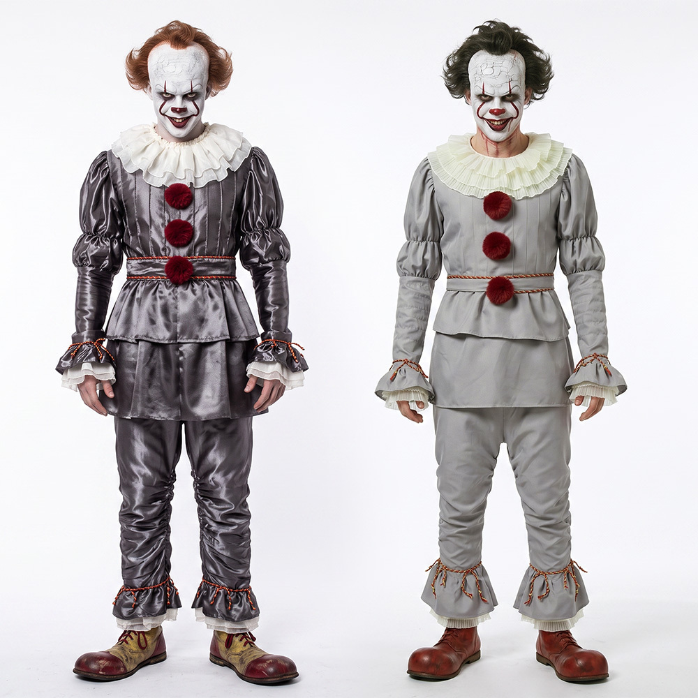 It Penny Halloween Wise Clown Circus Cosplay Costume Takerlama