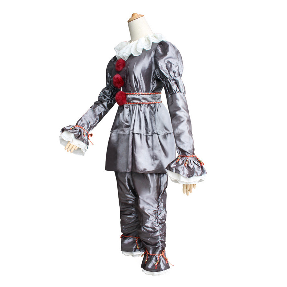 It Penny Halloween Wise Clown Circus Cosplay Costume Takerlama