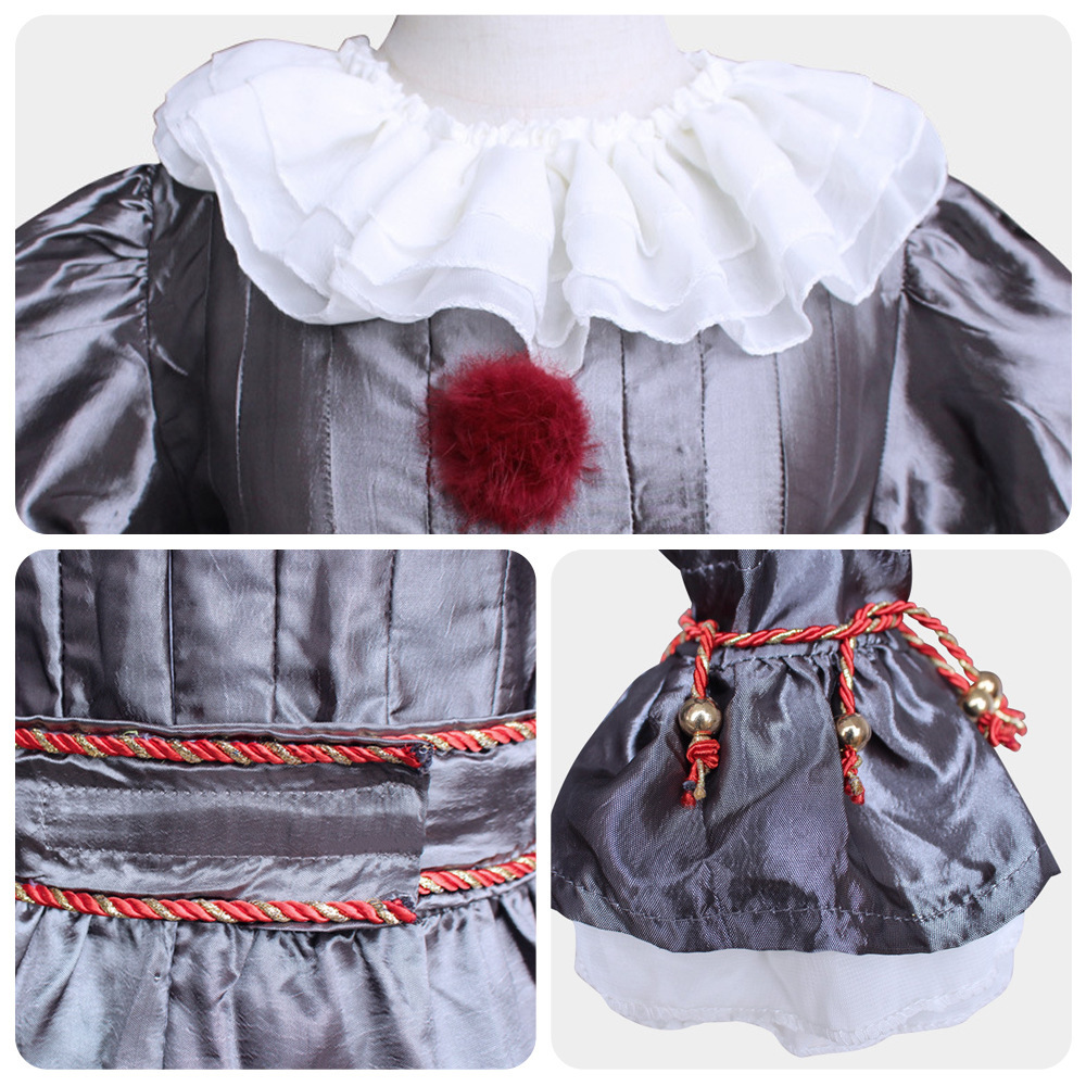 It Penny Halloween Wise Clown Circus Cosplay Costume Takerlama