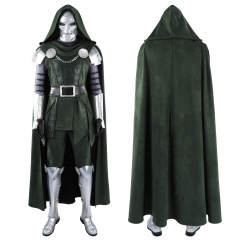 Avengers 5 Doomsday Doctor Doom Halloween Cosplay Costume Green Takerlama XS S L L XL 2XL In stock