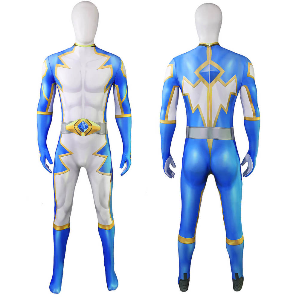 Battle Blaze 2 Aoshima Yuya Jumpsuit Cosplay Costume Blaze Blue Takerlama