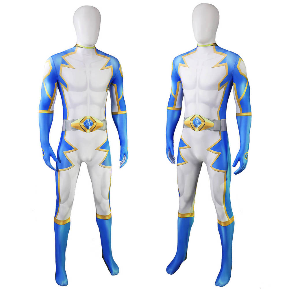 Battle Blaze 2 Aoshima Yuya Jumpsuit Cosplay Costume Blaze Blue Takerlama