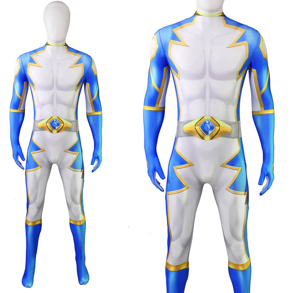 Battle Blaze 2 Aoshima Yuya Jumpsuit Cosplay Costume Blaze Blue Takerlama