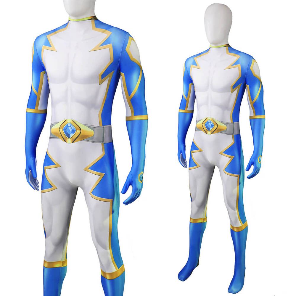 Battle Blaze 2 Aoshima Yuya Jumpsuit Cosplay Costume Blaze Blue Takerlama