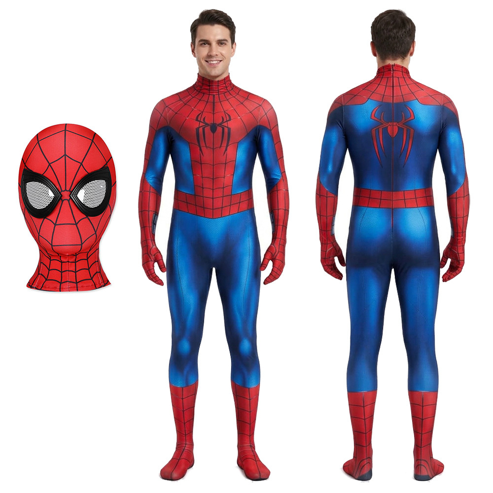 Spider-Man Brand New Day Peter Parker Cosplay Costume Mask Takerlama