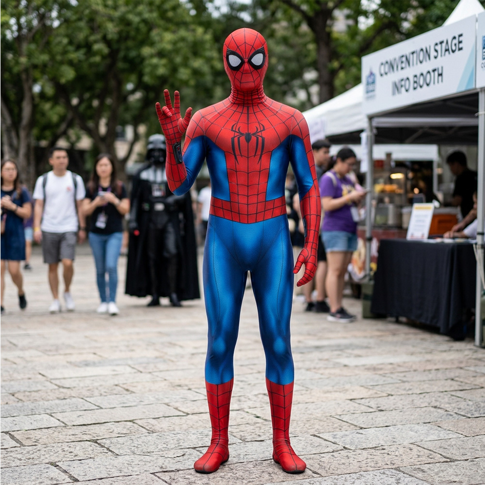 Spider-Man Brand New Day Peter Parker Cosplay Costume Mask Takerlama