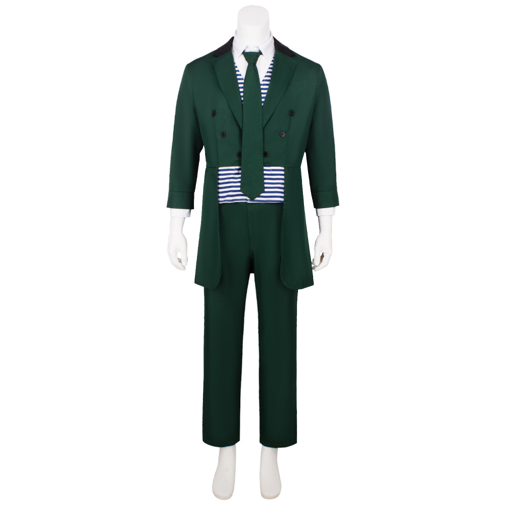 Haunted Mansion Ben Matthias Owen Wilson Uniform Cosplay Costume In Stock Takerlama