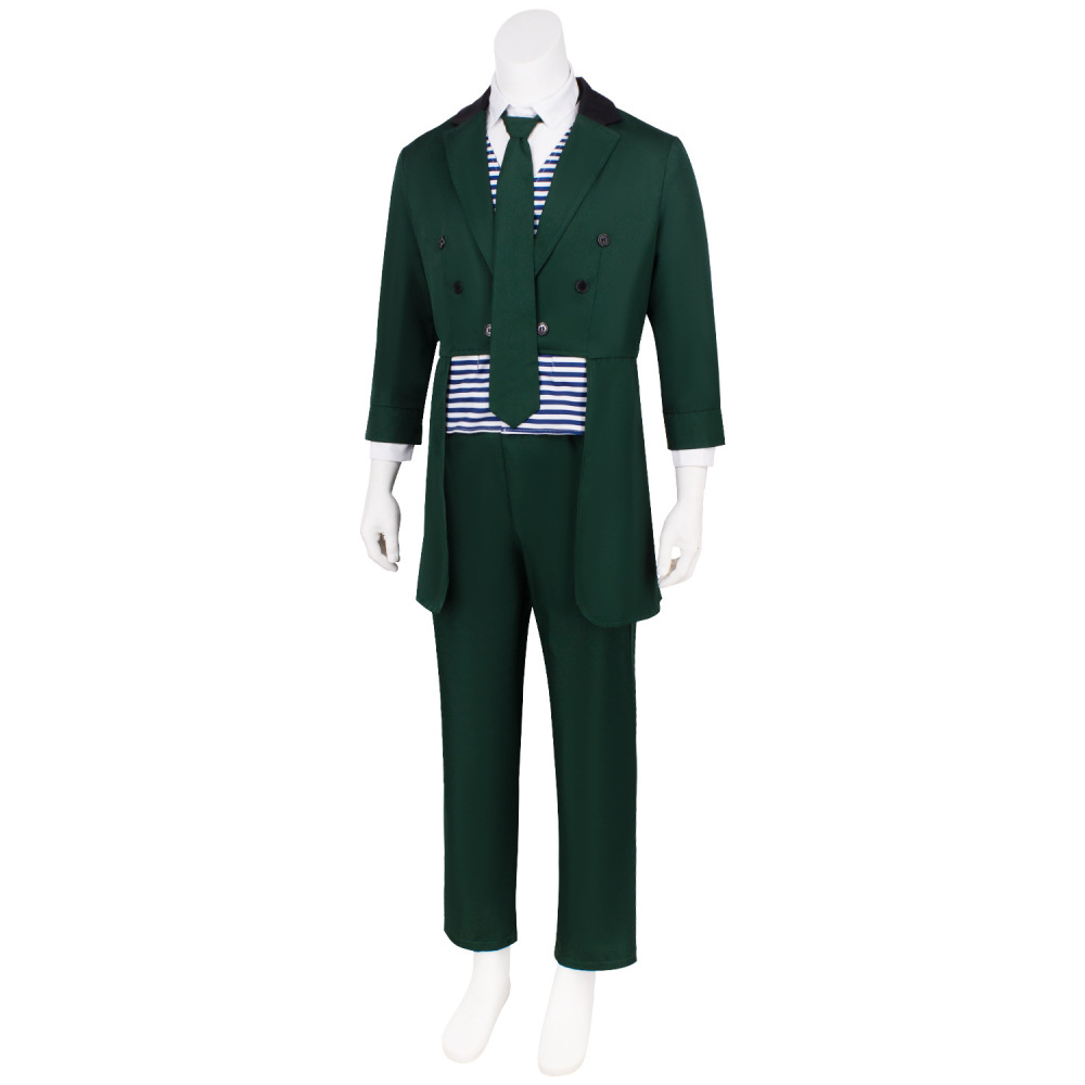 Haunted Mansion Ben Matthias Owen Wilson Uniform Cosplay Costume In Stock Takerlama