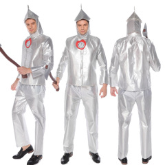 The Wizard of Oz Tin Man Cosplay Tin Woodman Costume Nick Chopper Fancy Dress Adult Takerlama In Stock
