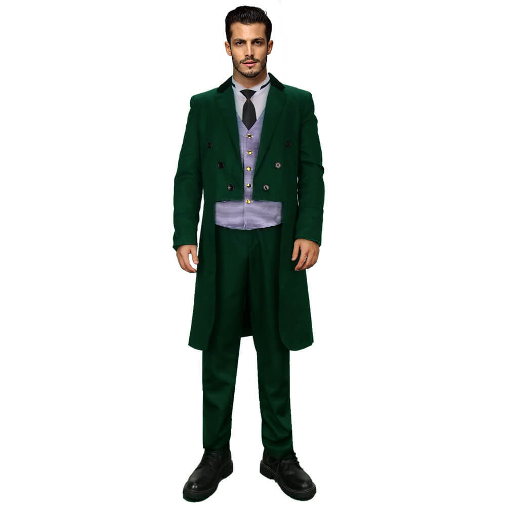 Haunted Mansion Ben Matthias Owen Wilson Uniform Cosplay Costume In Stock Takerlama