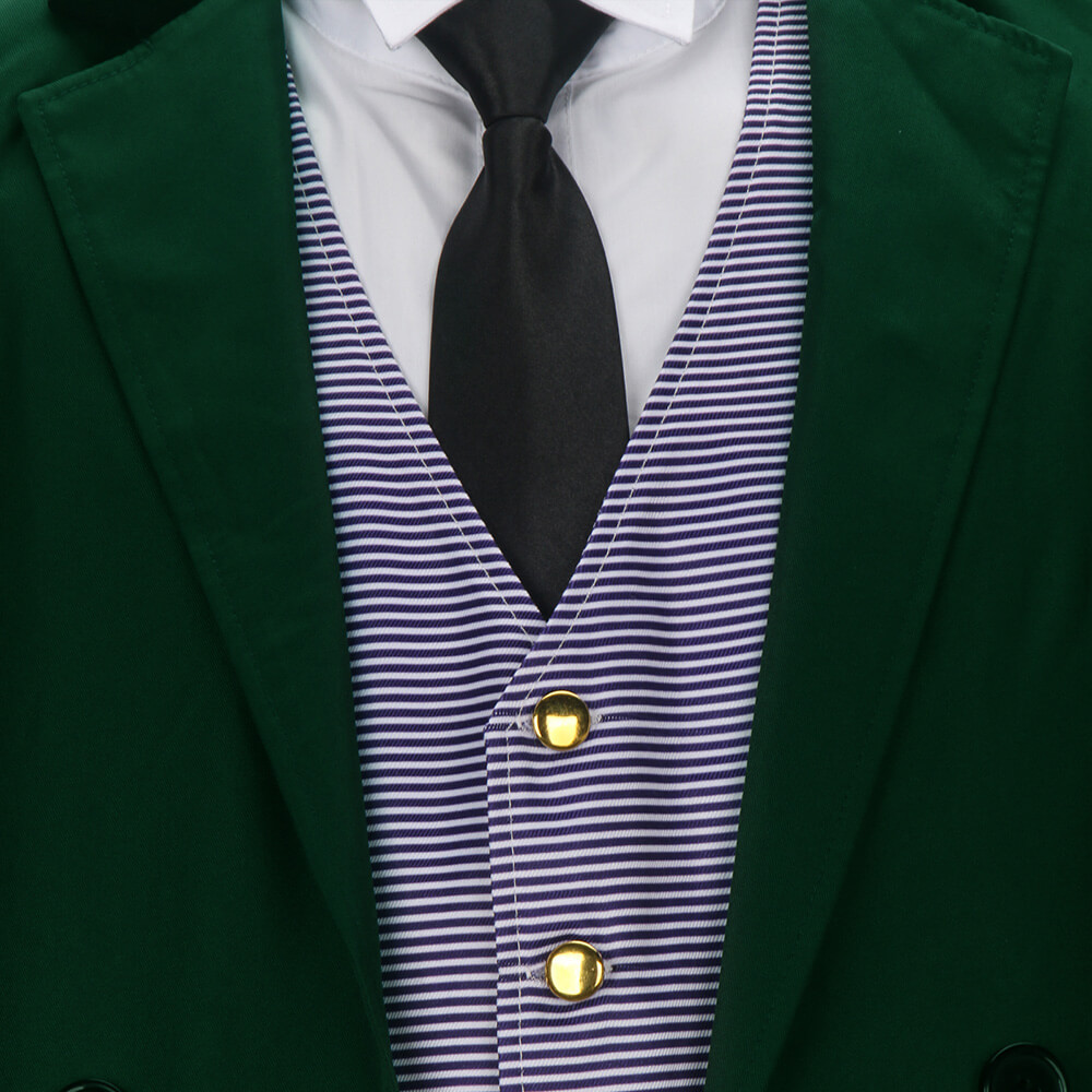 Haunted Mansion Ben Matthias Owen Wilson Uniform Cosplay Costume In Stock Takerlama