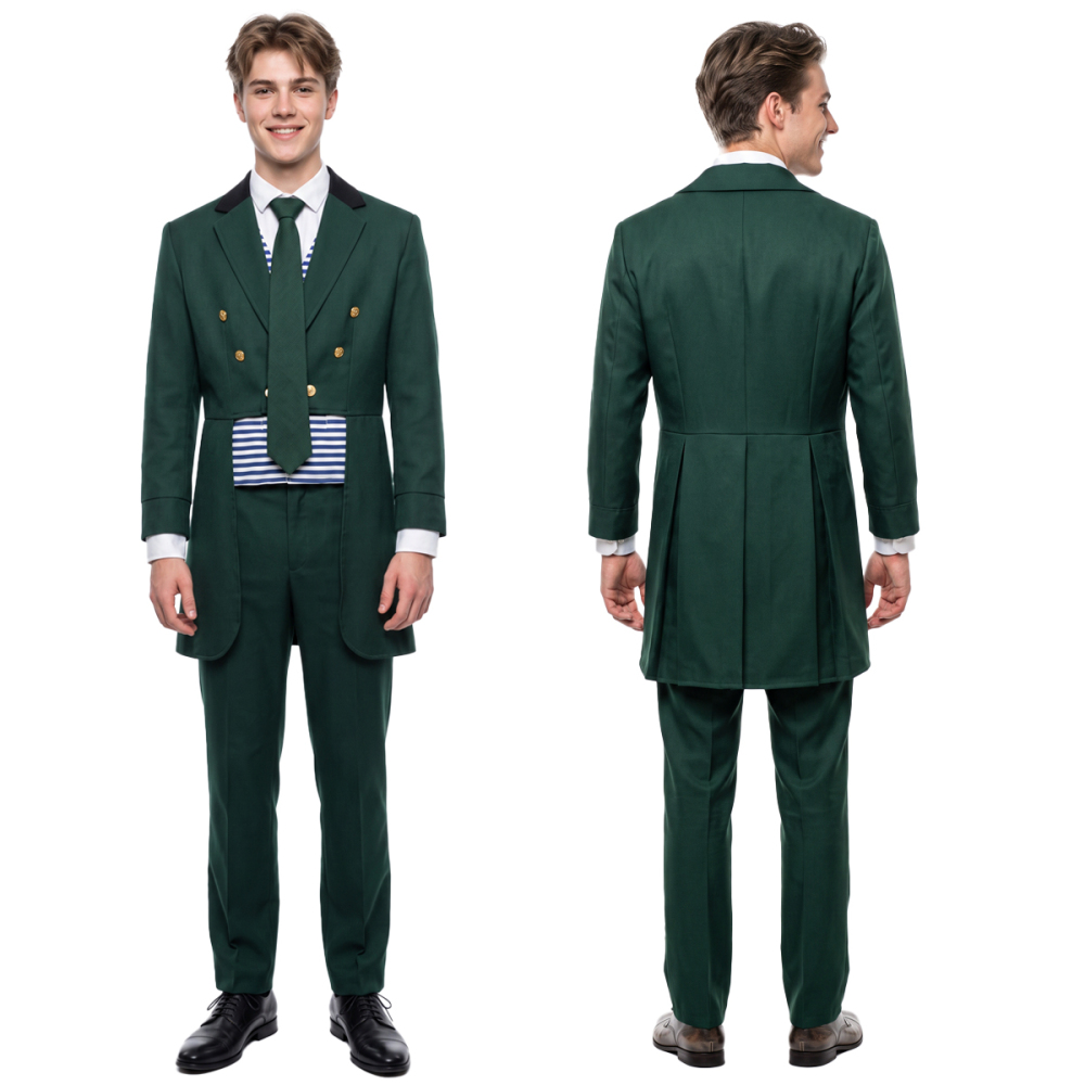 Haunted Mansion Ben Matthias Owen Wilson Uniform Cosplay Costume In Stock Takerlama