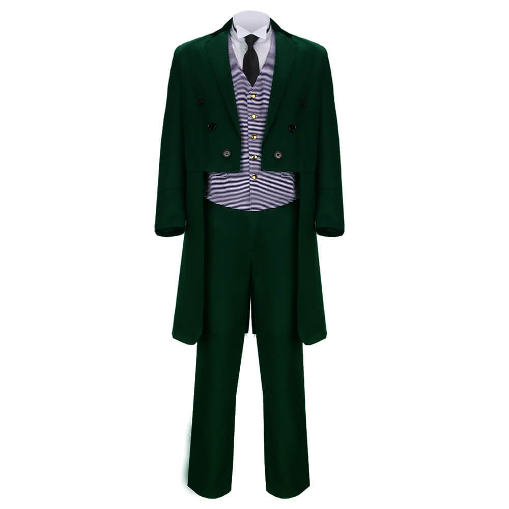 Haunted Mansion Ben Matthias Owen Wilson Uniform Cosplay Costume In Stock Takerlama