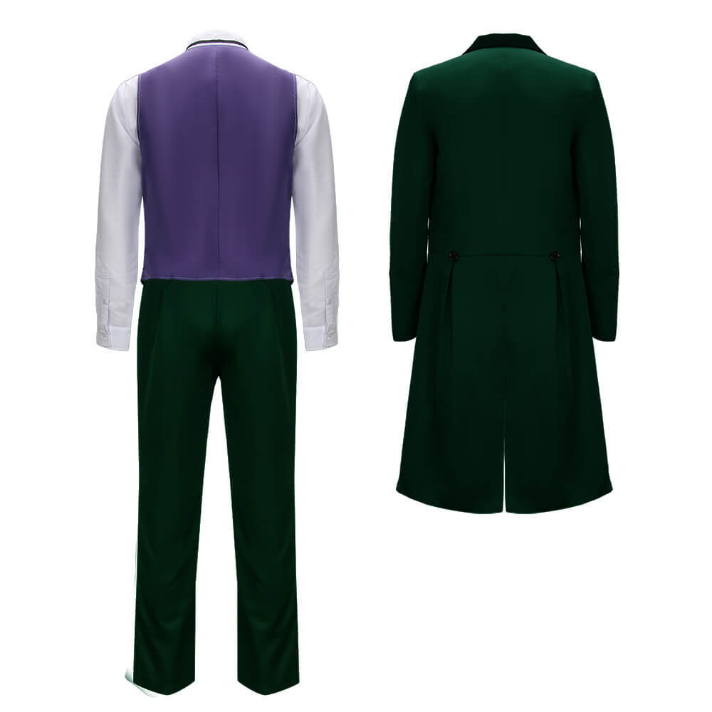 Haunted Mansion Ben Matthias Owen Wilson Uniform Cosplay Costume In Stock Takerlama