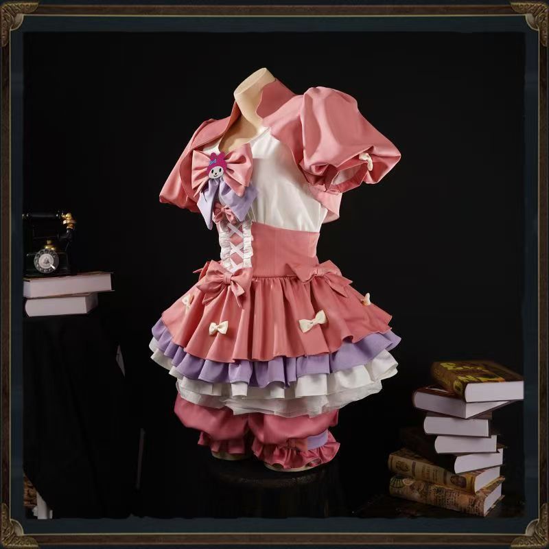 Game Identity V Cheerleader My Melody Cosplay Costume Lily Barriere Dress Outfits Takerlama