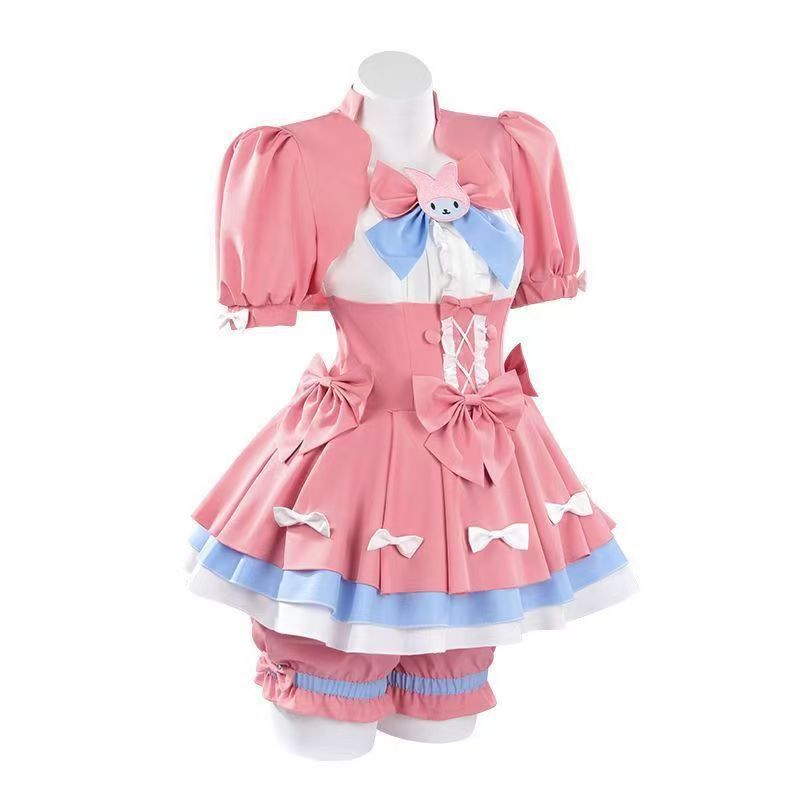 Game Identity V Cheerleader My Melody Cosplay Costume Lily Barriere Dress Outfits Takerlama