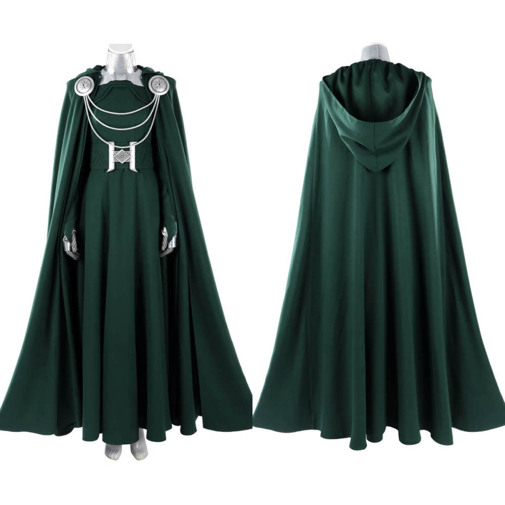 Avengers 5 Doomsday Latverian Witch Cosplay Costume Takerlama