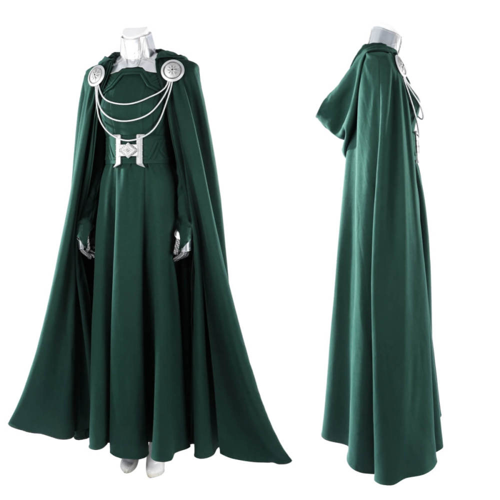 Avengers 5 Doomsday Latverian Witch Cosplay Costume Takerlama