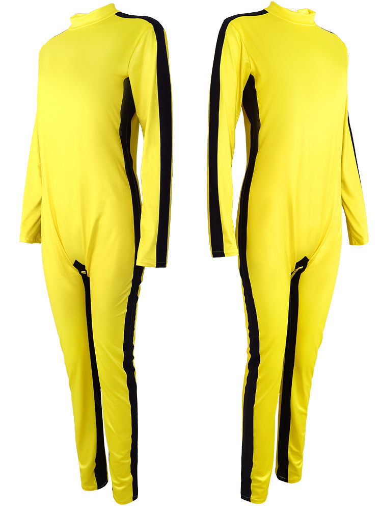 Game Of Death Bruce Lee Cosplay Costume Chinese Kung fu Uniform Takerlama