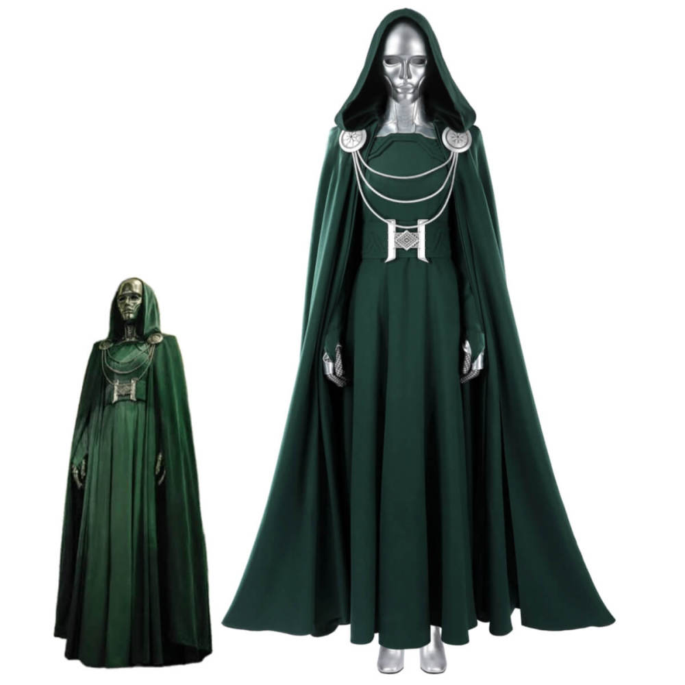 Avengers 5 Doomsday Latverian Witch Halloween Cosplay Costume Takerlama