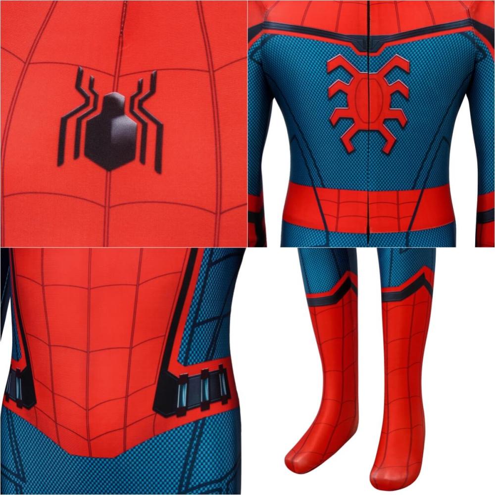 Kids Spider-Man:Homecoming Peter Parker Cosplay Costume
