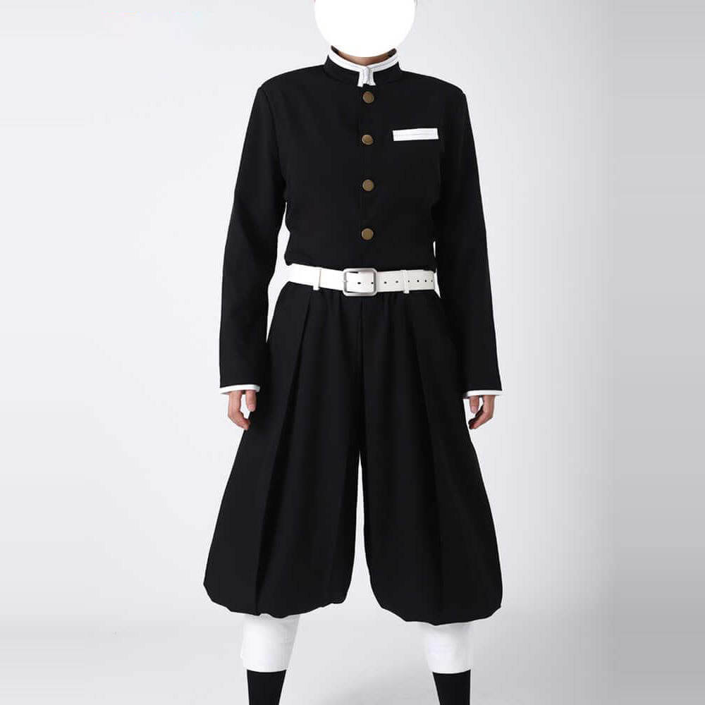 Adult Tomioka Giyuu Uniform Anime Halloween Cosplay Costume Cloak Takerlama In Stock