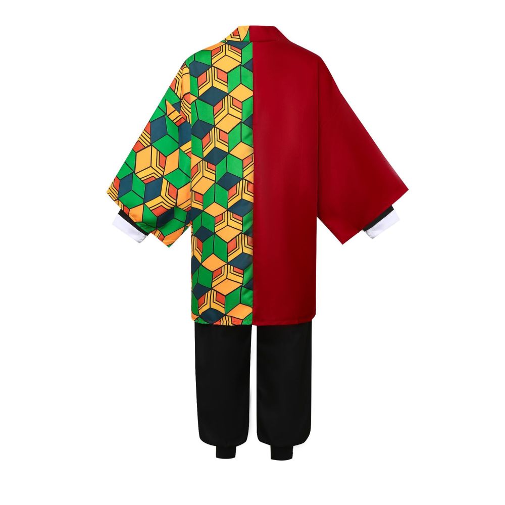 Kids Tomioka Giyuu Uniform Anime Halloween Cosplay Costume Takerlama