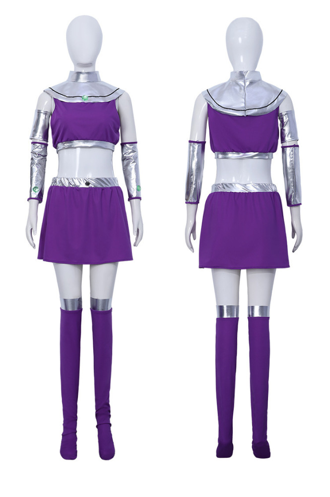 Teen Titans Starfire Kory Anders Koriand'r Cosplay Costume Adult In Stock Takerlama