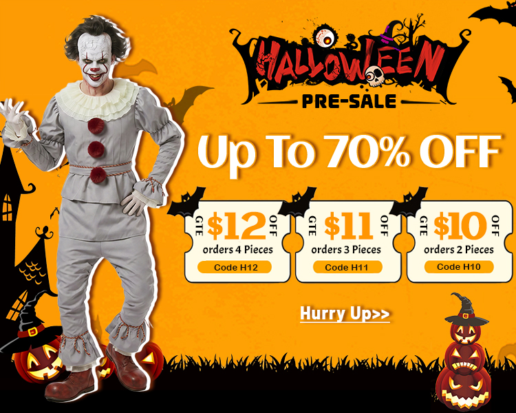 2026 Pre-Halloween Sale: Grab Trending Cosplays with Exclusive Tiered Discounts
