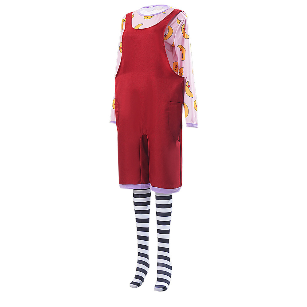Women Loonette The Clown Halloween Cosplay Costume-The Big Comfy Couch Takerlama